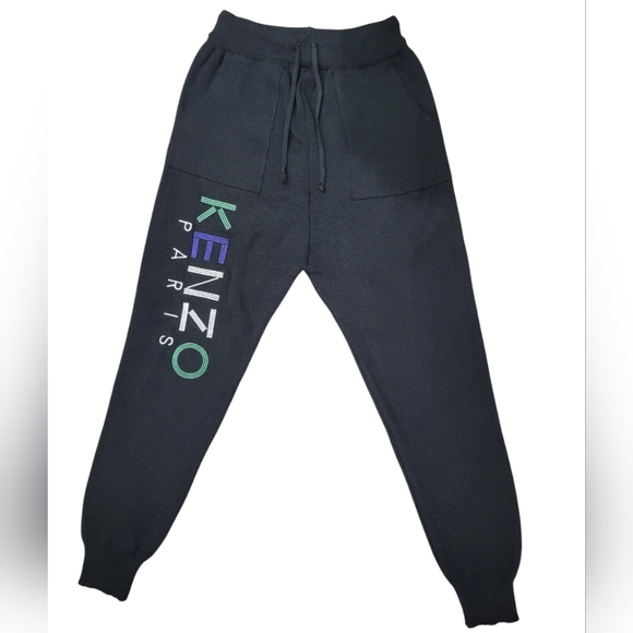 Kenzo Paris Black Women's Sweatpants - Size Small. - Picture 2 of 8